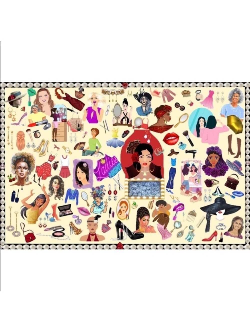 25 10X13 Poly Mailers Fashion Makeup Girls Ladies Night Flat PRICE IS FIRM - Picture 2 of 15